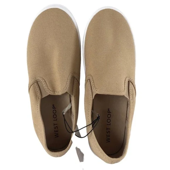 Women S West Loop Size Small 5/6 Slip On Tennis Shoes Sneakers NWT Brown… - Picture 5 of 16